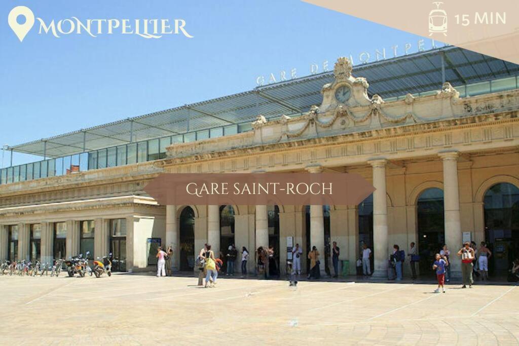 027-Maison, 2Chambres, Jardin, Parking, Central Montpellier Exterior photo