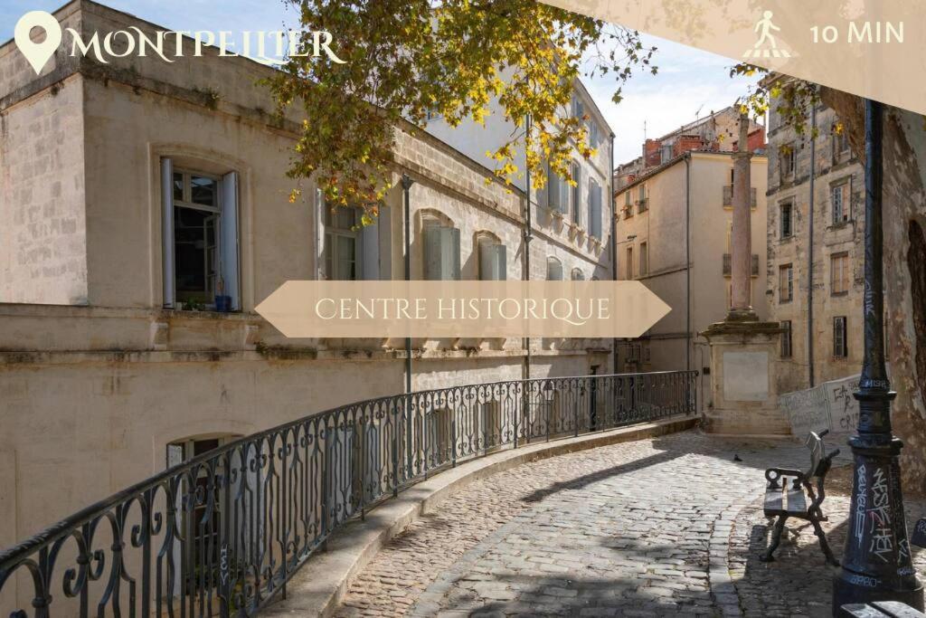 027-Maison, 2Chambres, Jardin, Parking, Central Montpellier Exterior photo